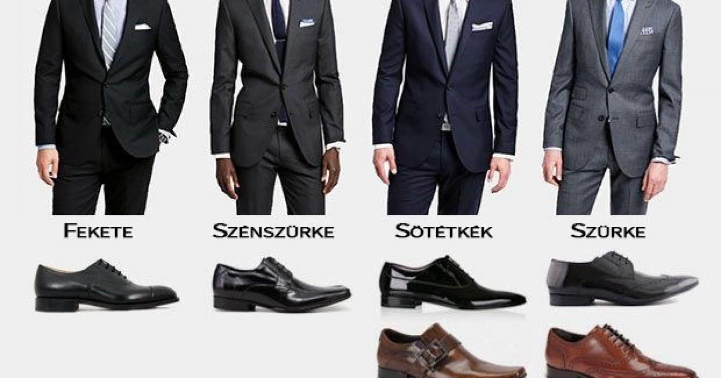 Milyen cipő illik az öltönyhöz?